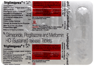 Triglimiprex 1 Tablet 10